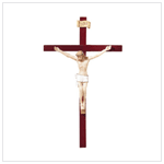 HAND-PAINTED CRUCIFIX