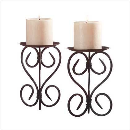 SPANISH MISSION CANDLEHOLDERS