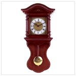 WOOD WALL CLOCK W/CHIME