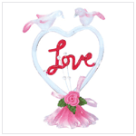 COLOR GLASS 'LOVE'/HEART