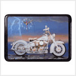 AMER. CLASSIC MOTORCYCLE CLOCK