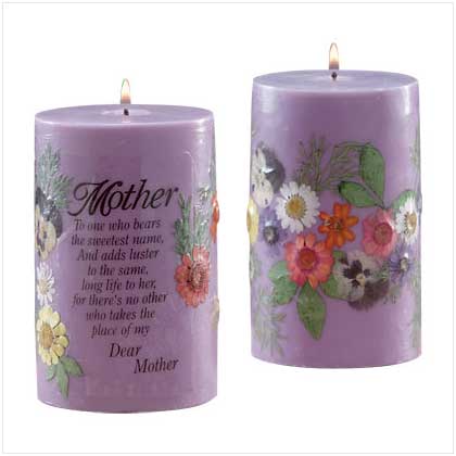 'MOTHER' CANDLE