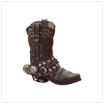 ALABASTRITE ANTIQUE COWBOY BOOT