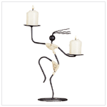 TRIBAL DANCER CANDLE HOLDER