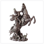 ALABASTRITE LIBERTY BRNZ LOVERS/HORSE