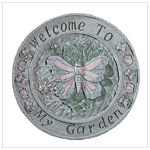 ALABASTRITE  BUTTERFLY WALL PLAQUE