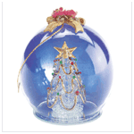 XMAS GLASS ORNANMENT 'TREE'