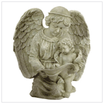 ANGEL READING WITH CHERUB