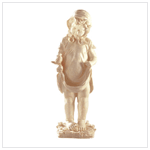 ALABASTRITE COUNTRY GIRL BIRD FEEDER