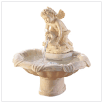 ALABASTRITE CHERUBIUM FOUNTAIN