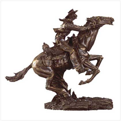 PONY EXPRESS FIGURINE