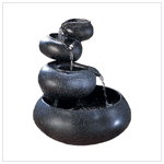 ALABASTRITE BOWL SHAPED STEP FOUNTAIN