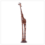 ALABASTRITE  Wood Carved Look Giraffe
