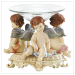 ALABASTRITE CHERUBIUMS OIL BURNER