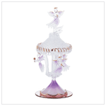 GLASS ANGEL MERRY-GO-AROUND