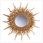 FANCY SUN WALL MIRROR