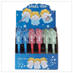 3 DZ ASSTD ANGEL W/WINGS PENS