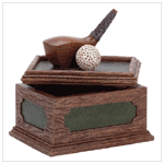 ALABASTRITE GOLF CLUB/BALL DESK BOX