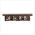 CARVED ISLAND WALL SHELF