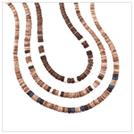 1 DZ. COCONUT BEAD NECKLACES