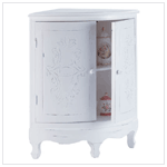 CORNER CURIO CABINET