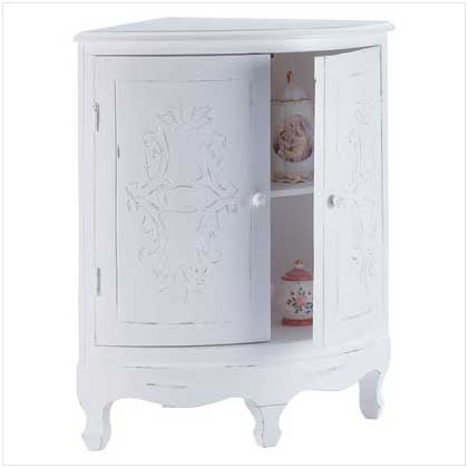 CORNER CURIO CABINET
