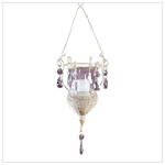 DISTRSS METAL/GLASS HANG VOTIV