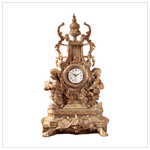 BAROQUE CHERUB CLOCK