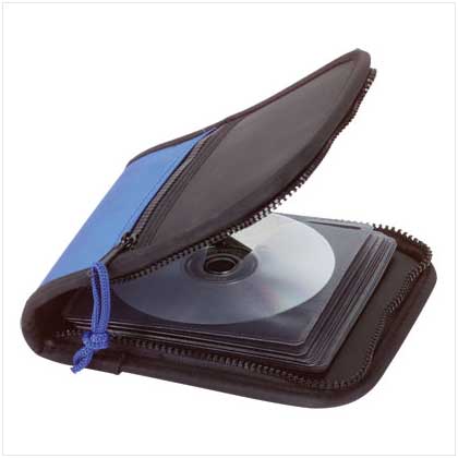 ZIPPERED CD CASE