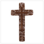 RUSTIC WALL CROSS
