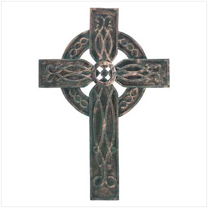 ANTIQUED CELTIC CROSS