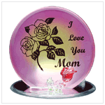 'I LOVE YOU MOM' PLAQUE