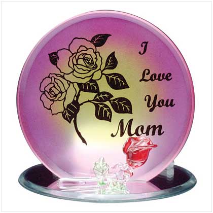 'I LOVE YOU MOM' PLAQUE