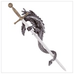 DRAGON AND SWORD PLAQUE