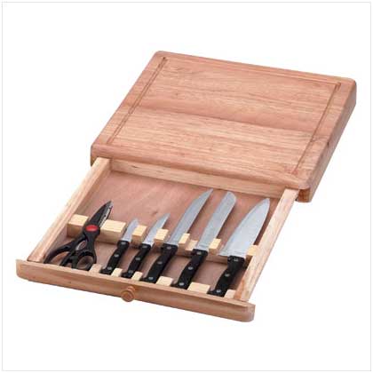 CUTTING BOARD KNIFE SET