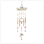 HUMMINGBIRD 'WELCOME' WINDCHIM