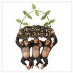 'WELCOME TO MY JUNGLE' SIGN