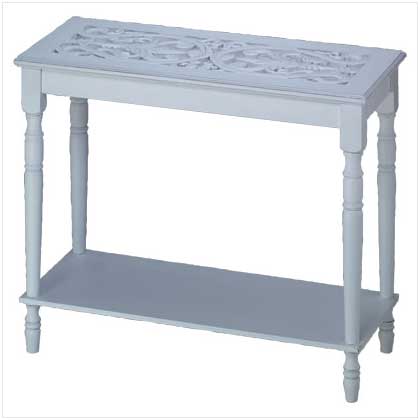 CARVED-TOP TABLE