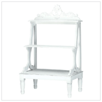 DISTRESSED WHITE MINI SHELVES