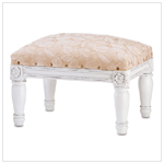 LUSHLY PADDED FOOTSTOOL