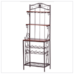 BAKER'S STYLE WINE&GLASS RACK