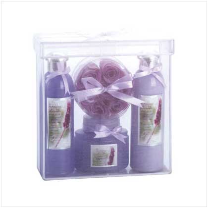 LAVENDER LUXURY BATH SET