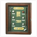 'HISTORY OF GOLF' SHADOW BOX