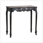 SCALLOP DETAIL HALL TABLE