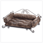 SAFARI PRINT PET BED