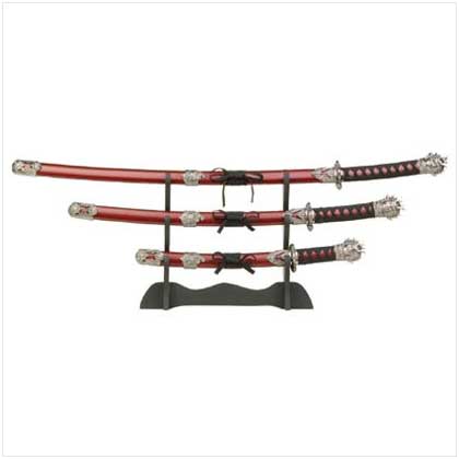 SAMURAI HEADED SWORD SET