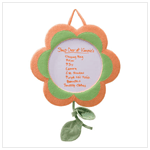 PLUSH FLOWER WALL WRITING BRD
