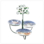 DESSERT PLATES AND RACK