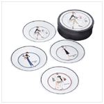 4 PC. THE GIRLS DESSERT PLATES