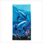 DOLPHIN BEACH TOWEL